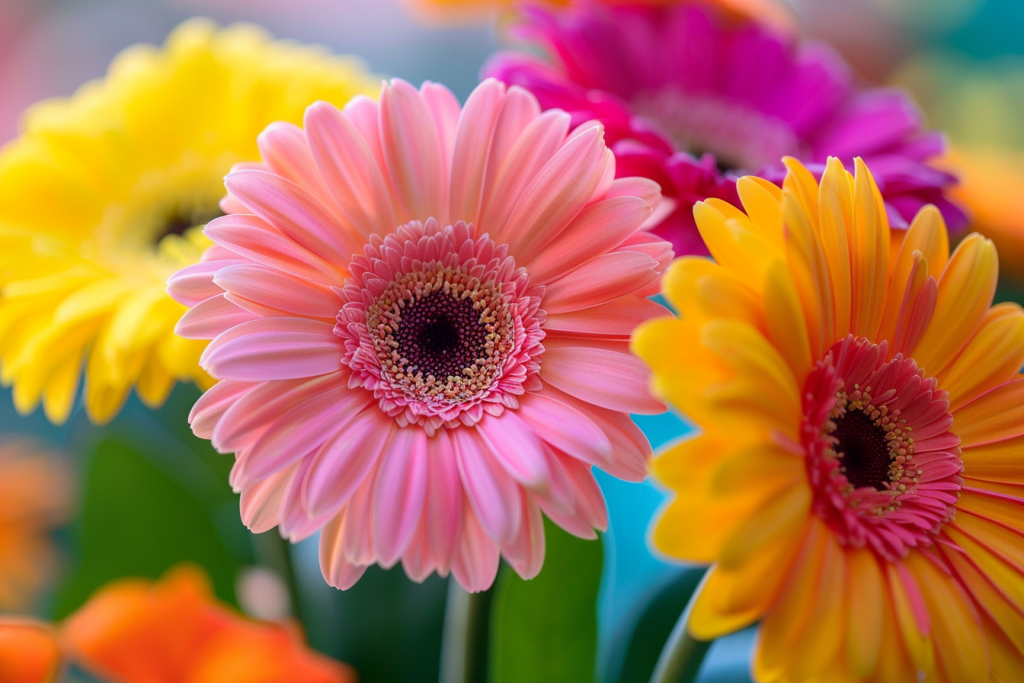 Langage des fleurs illustration