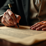 La signature : un geste chargé de sens depuis des siècles